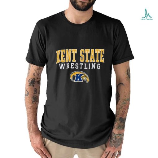 Official Kent State Golden Flashes Champion Wrestling Stack Logo Shirt