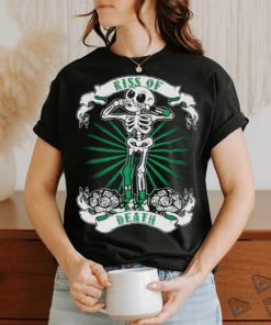 Official Kiss of death skeleton shirt