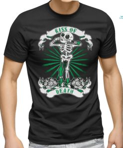 Official Kiss of death skeleton shirt