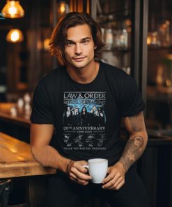 Official Law And Order SVT 25 Years Of The Memories T Shirt