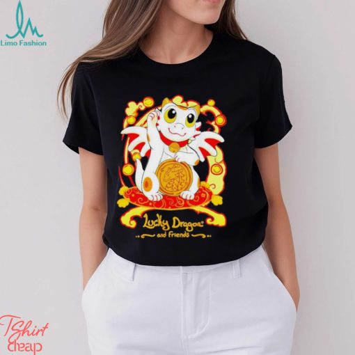Official Lucky Dragon And Friends T Shirt