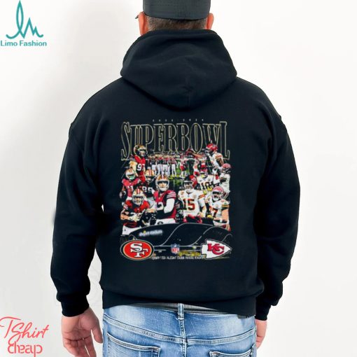 Official NFL Chiefs Vs 49ers Super Bowl 2024 Shirt