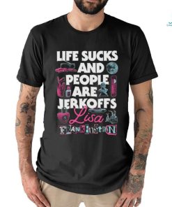 Official Nbc Merch store shop Lisa Frankenstein Life Sucks Comfort shirt