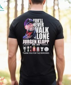 Official Never Walk Alone Coach Klopp 2015 2024 Shirt