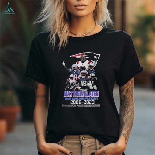 Official New England Patriots Matthew Slater The Memories T Shirt