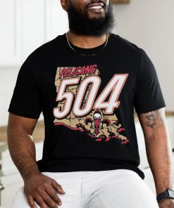 Official New Orleans Pelicans 504 Full Court Press T Shirt