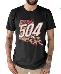 Official New Orleans Pelicans 504 Full Court Press T Shirt