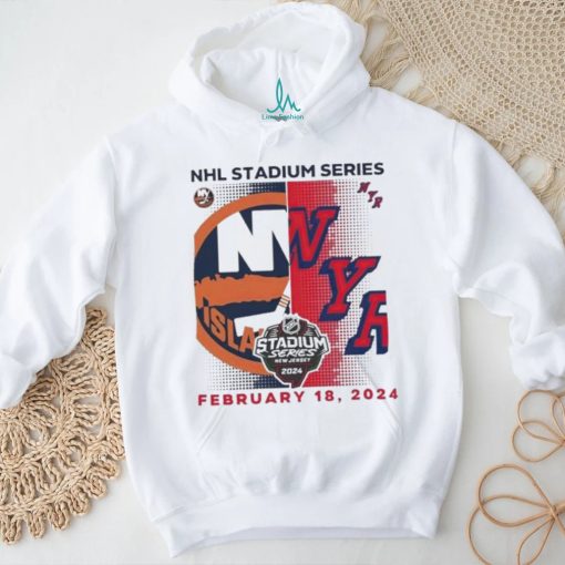 Official New York Islanders vs. New York Rangers 2024 NHL Stadium Series shirt