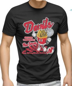 Official New jersey devils eastern conference cheese fries T shirt