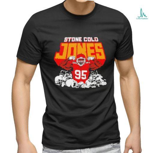 Official Official Stone Cold Jones The Destroyer Football T Shirt