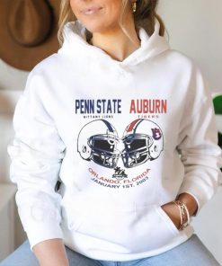 Official Penn State V Auburn College Football Helmets T Shirt