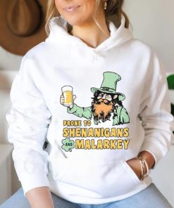 Official Prone To Shenanigans And Malarkey Unisex T Shirt
