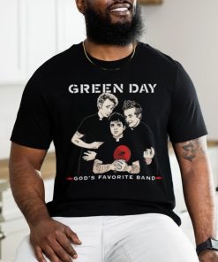 Official Rare Green Day God’s Favorite Band Shirt