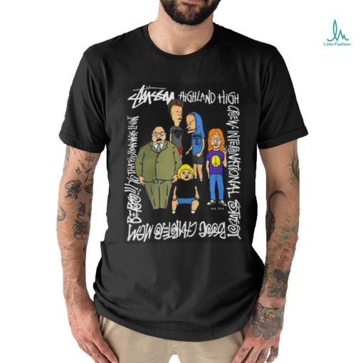 Official Rare Vintage Stussy Beavis and Butt Head Shirt