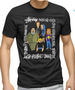 Official Rare Vintage Stussy Beavis and Butt Head Shirt