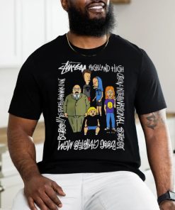 Official Rare Vintage Stussy Beavis and Butt Head Shirt
