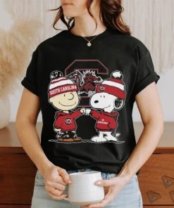Official Snoopy And Charlie Brown South Carolina Gamecocks Go Gamecocks shirt