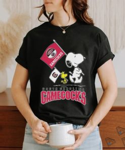 Official Snoopy and Woodstock abbey road South Carolina Gamecocks shirt