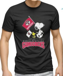 Official Snoopy and Woodstock abbey road South Carolina Gamecocks shirt