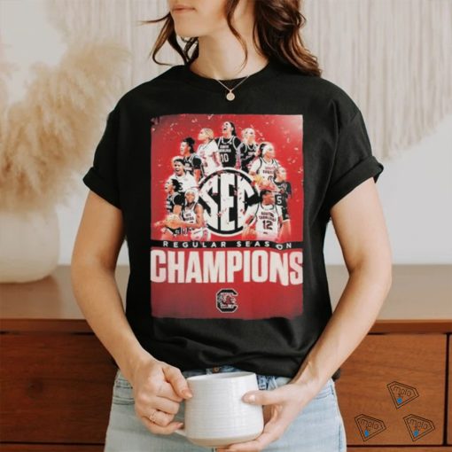 Official South Carolina Women’s Basketball SEC Regular Season Champions Unisex T Shirt