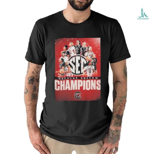 Official South Carolina Women’s Basketball SEC Regular Season Champions Unisex T Shirt