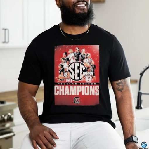 Official South Carolina Women’s Basketball SEC Regular Season Champions Unisex T Shirt