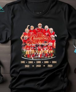 Official Team San Francisco 49ers NFC Championship Champions 2023 Shirt