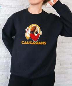 Official The Caucasians Bowling Logo T Shirt