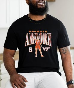Official Virginia Tech Hokies Georgia Amoore 5 T Shirt