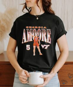 Official Virginia Tech Hokies Georgia Amoore 5 T Shirt
