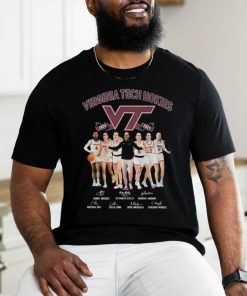 Official Virginia Tech Hokies Women’s Basketball 2023 2024 Signatures Shirt