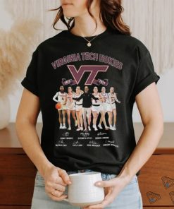 Official Virginia Tech Hokies Women’s Basketball 2023 2024 Signatures Shirt