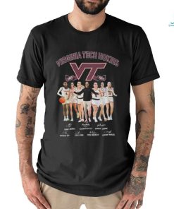 Official Virginia Tech Hokies Women’s Basketball 2023 2024 Signatures Shirt