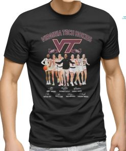 Official Virginia Tech Hokies Women’s Basketball 2023 2024 Signatures Shirt
