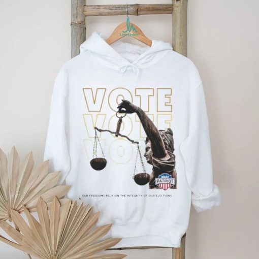 Official Vote for election integrity shirt