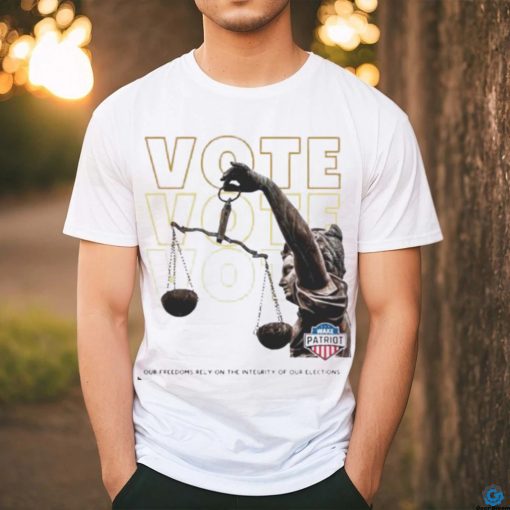 Official Vote for election integrity shirt