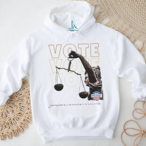 Official Vote for election integrity shirt