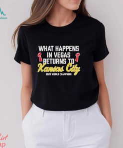 Official What happens in Vegas Returns to Kansas City Chiefs 2024 shirt