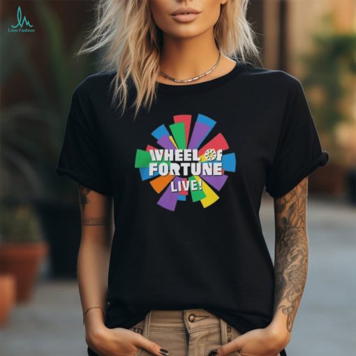 Official Wheel Of Fortune Live Logo T Shirt