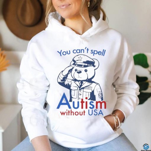 Official You Can’t Spell Autism Without USA T shirt