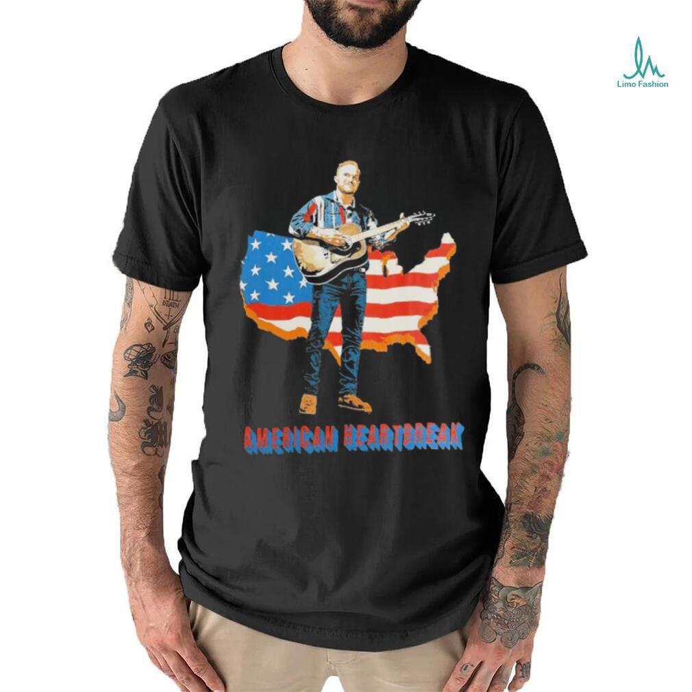 Official Zach Bryan American Heartbreak T Shirt Official Zach Bryan American Heartbreak T Shirt