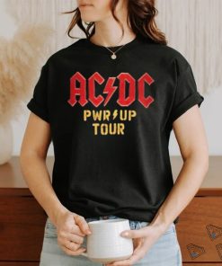 Official aC DC Pwr Up Tour 2024 Rock Band Logo Shirt