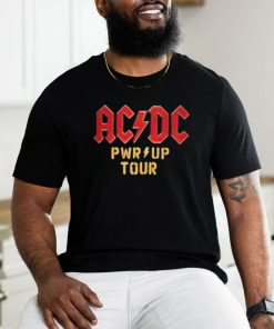 Official aC DC Pwr Up Tour 2024 Rock Band Logo Shirt