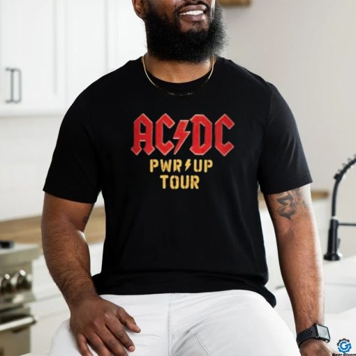 Official aC DC Pwr Up Tour 2024 Rock Band Logo Shirt