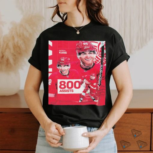 Official congrats Patrick Kane 800 NHL Assists in Career Shirt