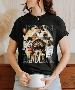 Official do Not Stop On Tracks John Randle Vintage Shirt