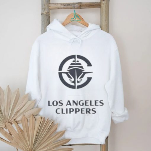 Official los Angeles Clippers Stacked Logo Ss T Shirt