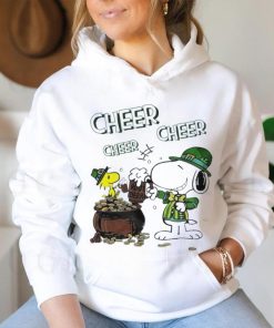Official snoopy And Woodstock Cheer Cheer Beer St Patrick’s Day 2024 Shirt