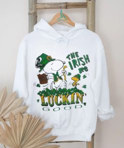Official snoopy And Woodstock The Irish Are Luckin’ Good St Patrick’s Day Shirt