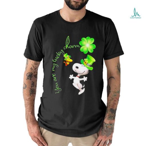 Official snoopy And Woodstock You Are My Lucky Charm St Patrick’s Day 2024 Shirt